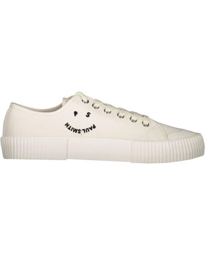 Paul Smith Canvas Low-Top Sneakers - White