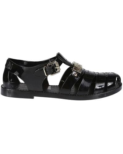 Moschino Jelly15 Sandals - Black