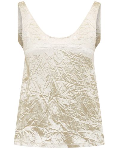 Lanvin Ruched Top - White