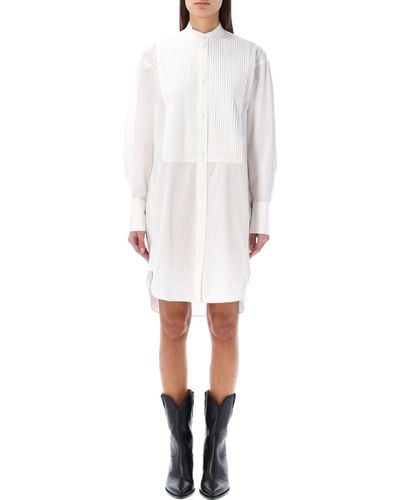 Isabel Marant Rineta Shirt Dress - White
