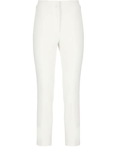 Peserico Viscose Trousers - White