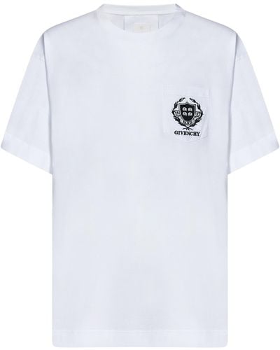 Givenchy Crest T-Shirt - White