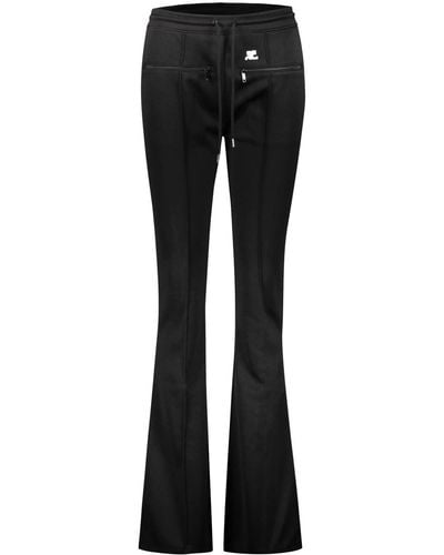 Courreges Interlock Tracksuit Trousers Clothing - Black