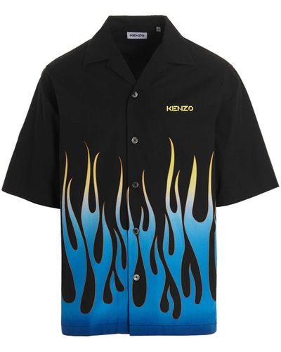 KENZO Flames Shirt - Multicolour