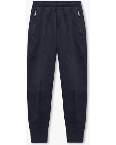 Giorgio Armani Trousers With Pockets - Blue