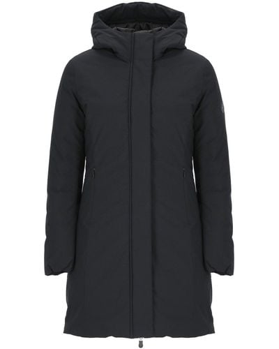 Save The Duck Hooded Padded Coat - Black