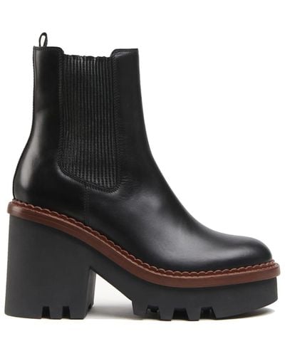See By Chloé Owena Ankle Boots - Black