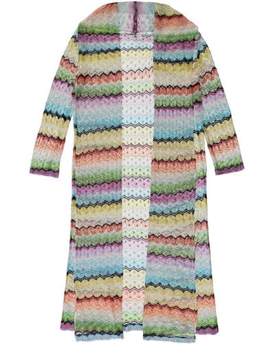 M Missoni Knitted Cover-Up Dress - Multicolour