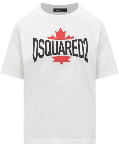 DSquared² Leaf T-shirt - White