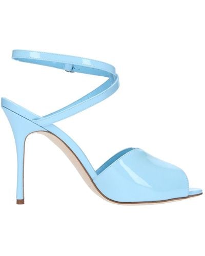 Manolo Blahnik Hourani 105 Sandals - Blue