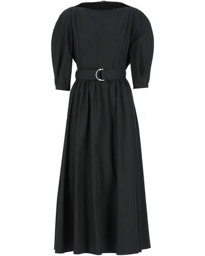 Y's Yohji Yamamoto Cotton Dress - Black