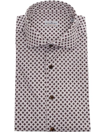 Sonrisa Shirt With Pattern - Grey