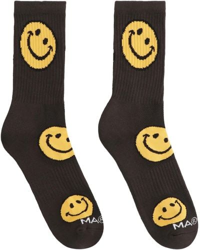 Market X Smiley® - Smiley Vintage Cotton Socks - Black