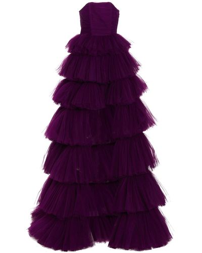 19:13 Dresscode Maxi Tulle Dress - Purple