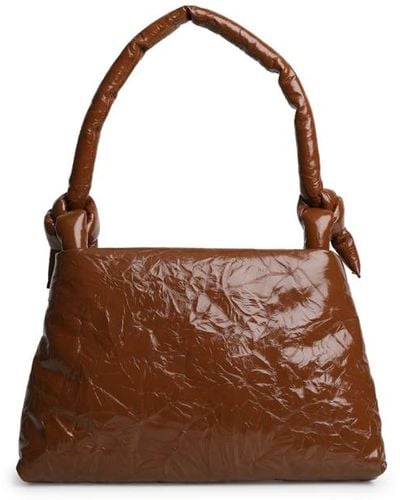 Kassl Lady Bag With Side Knots - Brown