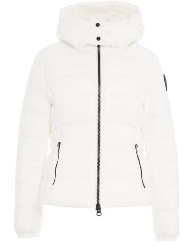 Save The Duck Zip Up Puffer Jacket - White