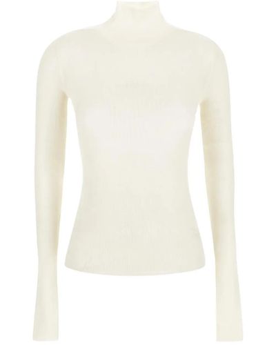 Bottega Veneta Classic Turtleneck Sweater - White