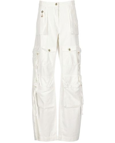 Elisabetta Franchi Jeans Ivory - White