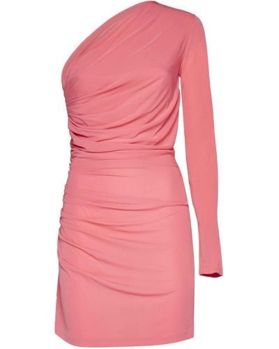 DSquared² Viscose One-shoulder Dress - Pink
