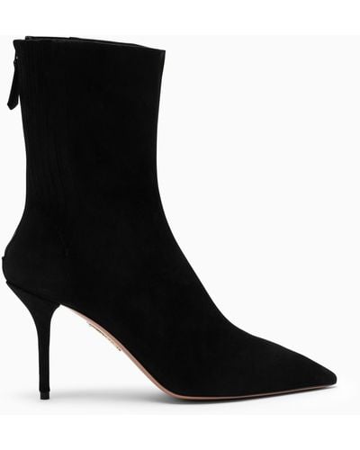Aquazzura Saint Honor\U00E9 85 Ankle Boots - Black