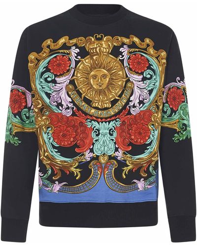 Versace Sun Flower Garland Sweatshirt - Multicolour