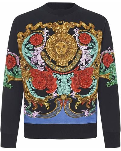Versace Sun Flower Garland Sweatshirt - Multicolor