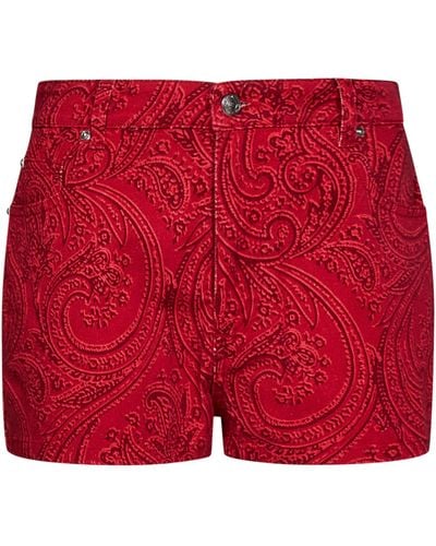 Etro Shorts - Red