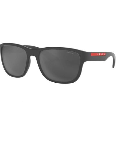 Prada Linea Rossa Ps 01us Ufk5l0 Sunglasses - Grey