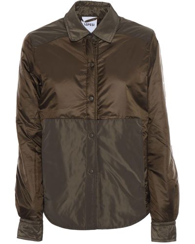 Aspesi Military Shirt-Jacket - Brown