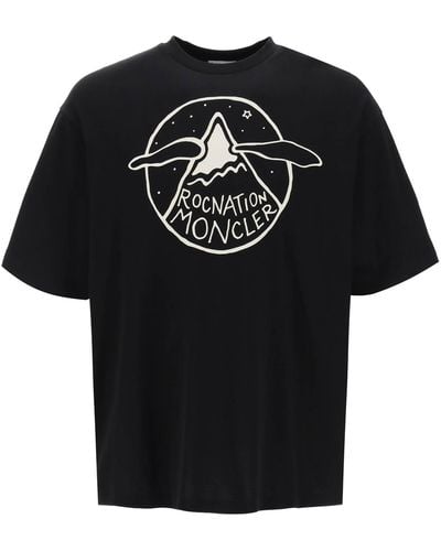 Moncler Genius Moncler X Roc Nation By Jay-Z T-Shirt With Graphic Print - Black