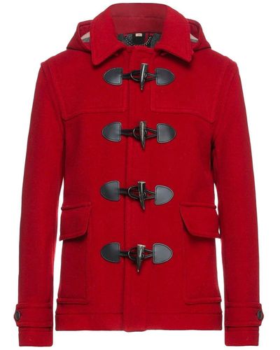 Burberry Duffle Coat - Red