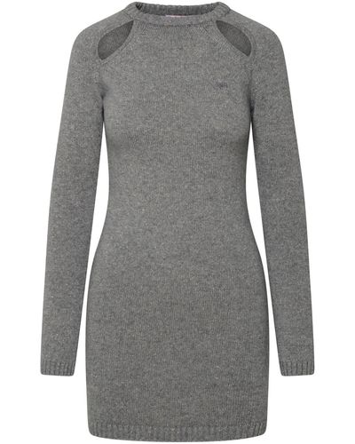 Chiara Ferragni Cashmere Blend Dress - Grey