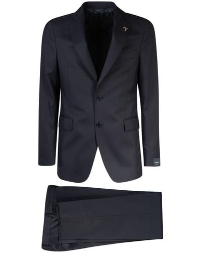 Tombolini Classic Buttoned Suit - Blue