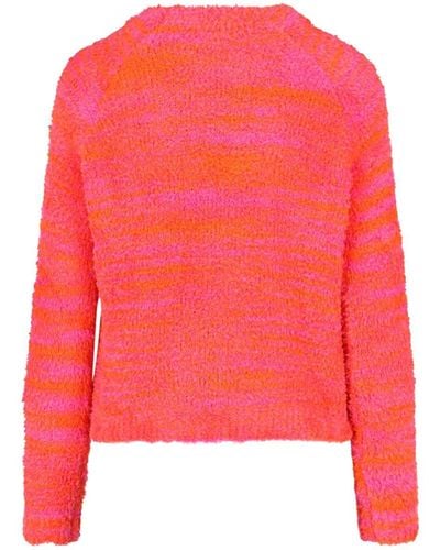 DIESEL M-Kyra Cut-Out Sweater - Red