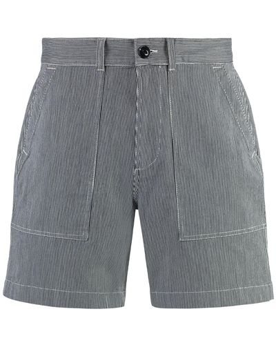 Woolrich Cotton Bermuda Shorts - Gray