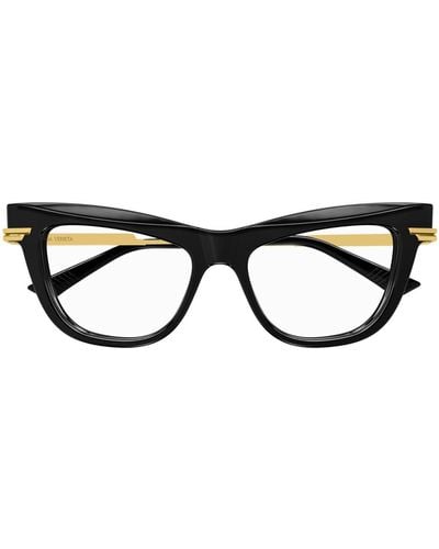 Bottega Veneta Bv1266O Linea Minimalist 001 Glasses - Black