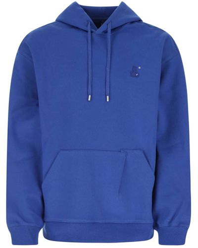 Adererror Electric Cotton Blend Oversize Sweatshirt - Blue