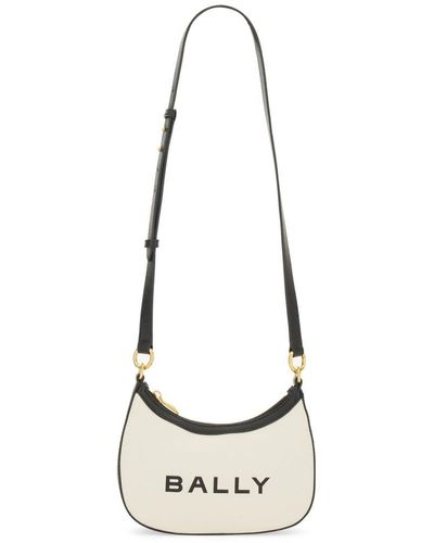 Bally Bag With Logo - White