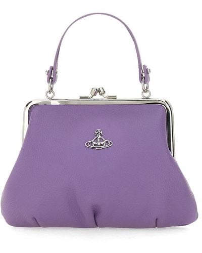 Vivienne Westwood Granny Frame Bag - Purple