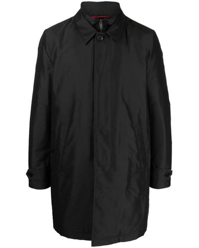 Fay Black Morning Coat Waterproof Coat