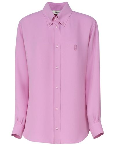 Fendi Cady Shirt - Pink