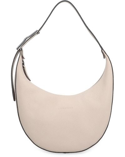 Longchamp M Roseau Essential Hobo Bag - White