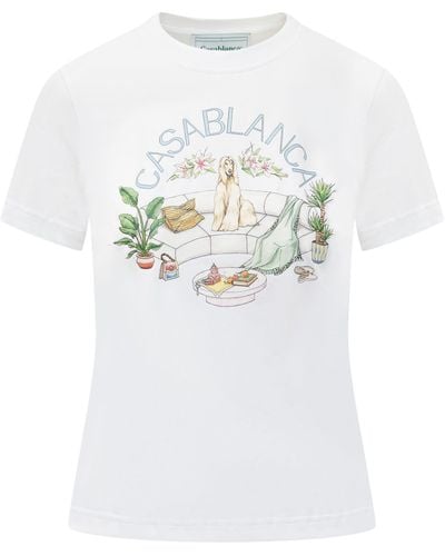 Casablancabrand Hall T-Shirt - White