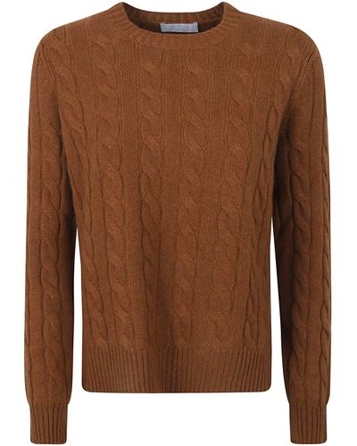 Be You Knitted Sweater - Brown