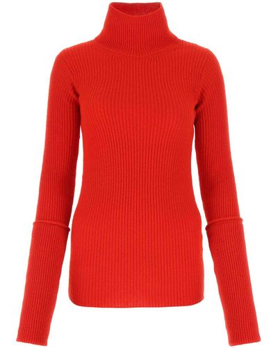 Quira Wool Sweater - Red
