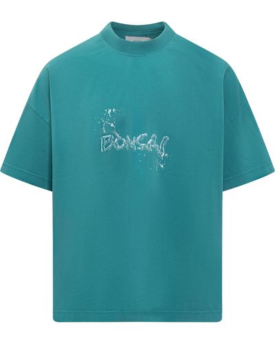Bonsai Oversize T-Shirt - Blue