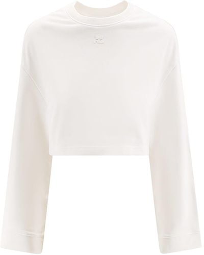Courreges Sweatshirt - White