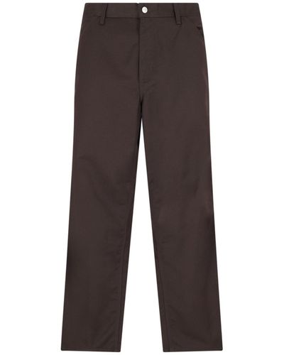 Carhartt Simple Wide Pants - Brown