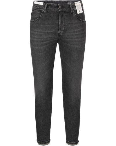 PT01 Reggae Slim Fit Jeans - Gray