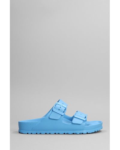 Light blue store birkenstocks rubber